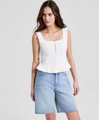 Pointelle Knit Sleeveless Top by And Now This