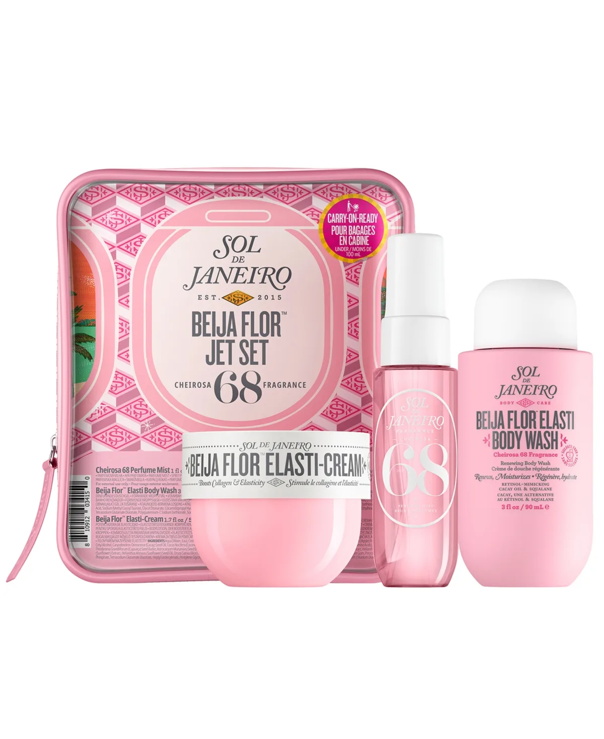 3-Piece Beija Flor Jet Set by Sol De Janeiro