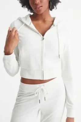 Og Bling Velour Hoodie Track Pants by Juicy Couture