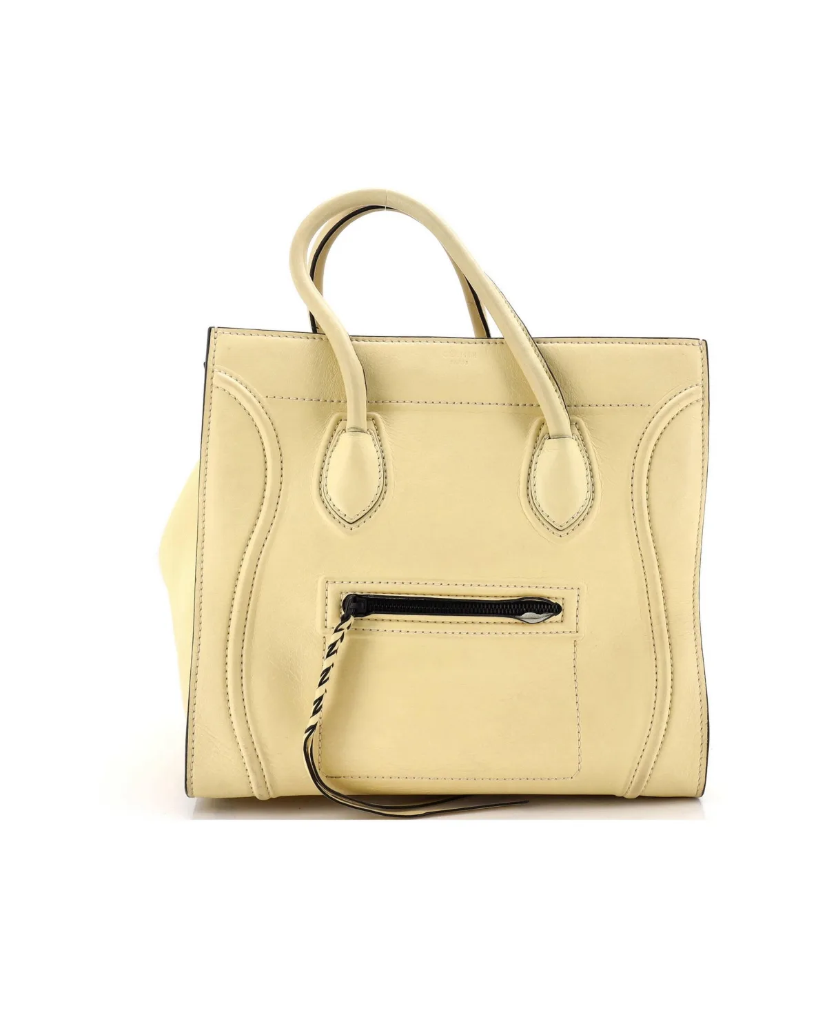 Pre-Owned Medium Phantom Bag Grainy Leather by Celine