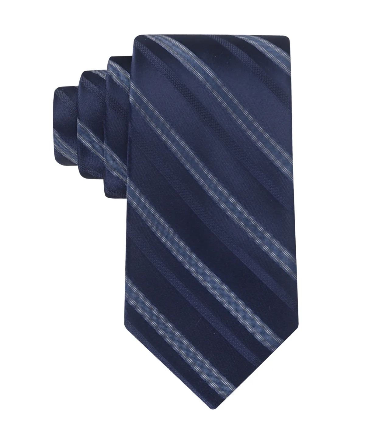 Donovan Stripe Classic Tie by Calvin Klein