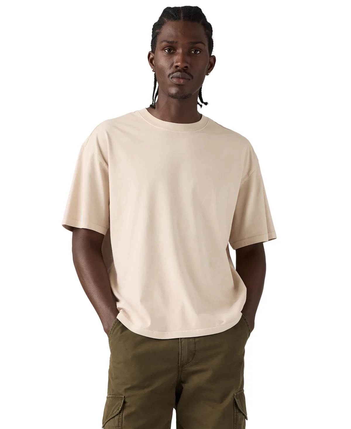 Classic Cropped Short-Sleeve T-Shirt