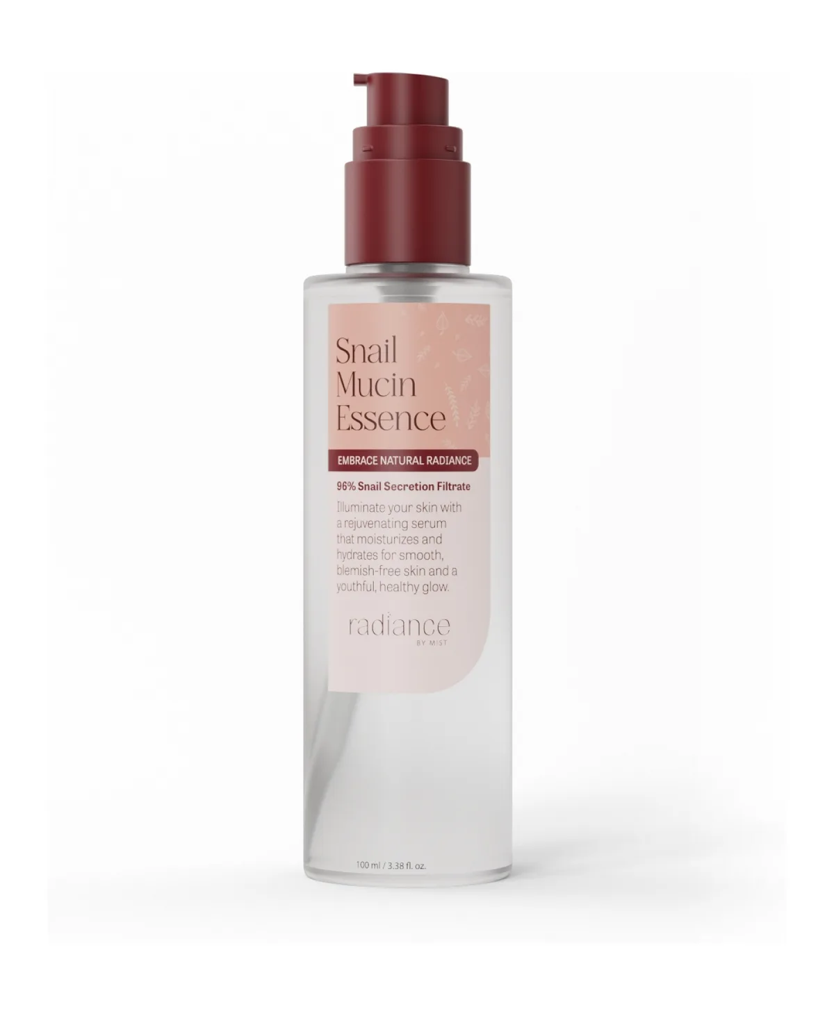 Radiance Snail Mucin Serum Anti-Aging Korean Skin Care Face Serum 50 Ml by Radiance by Mist