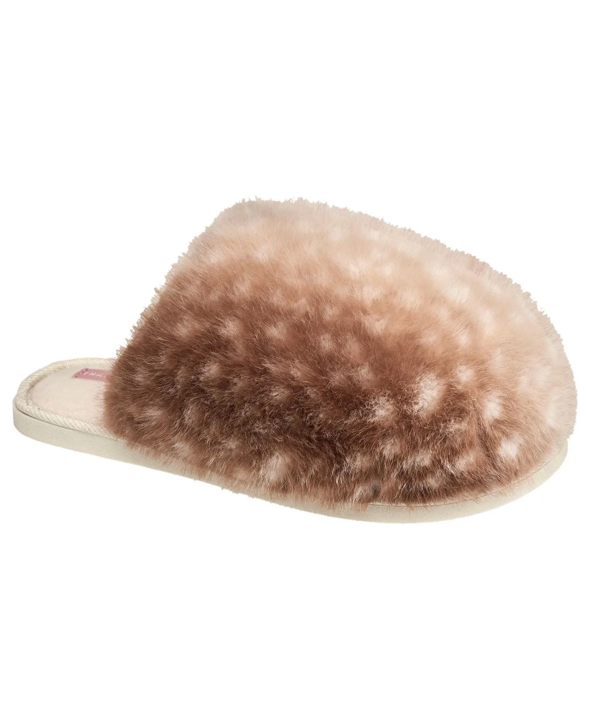 Bambi Sheepskin Fur Band Slipper