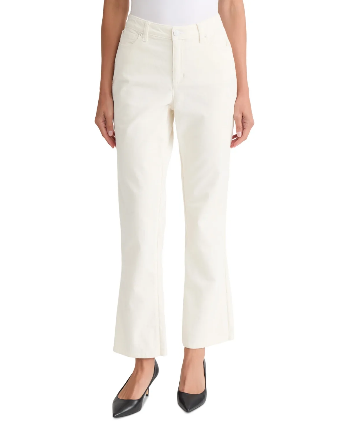 Lexington Corduroy High-Waisted Bootcut Pants by Jones New York