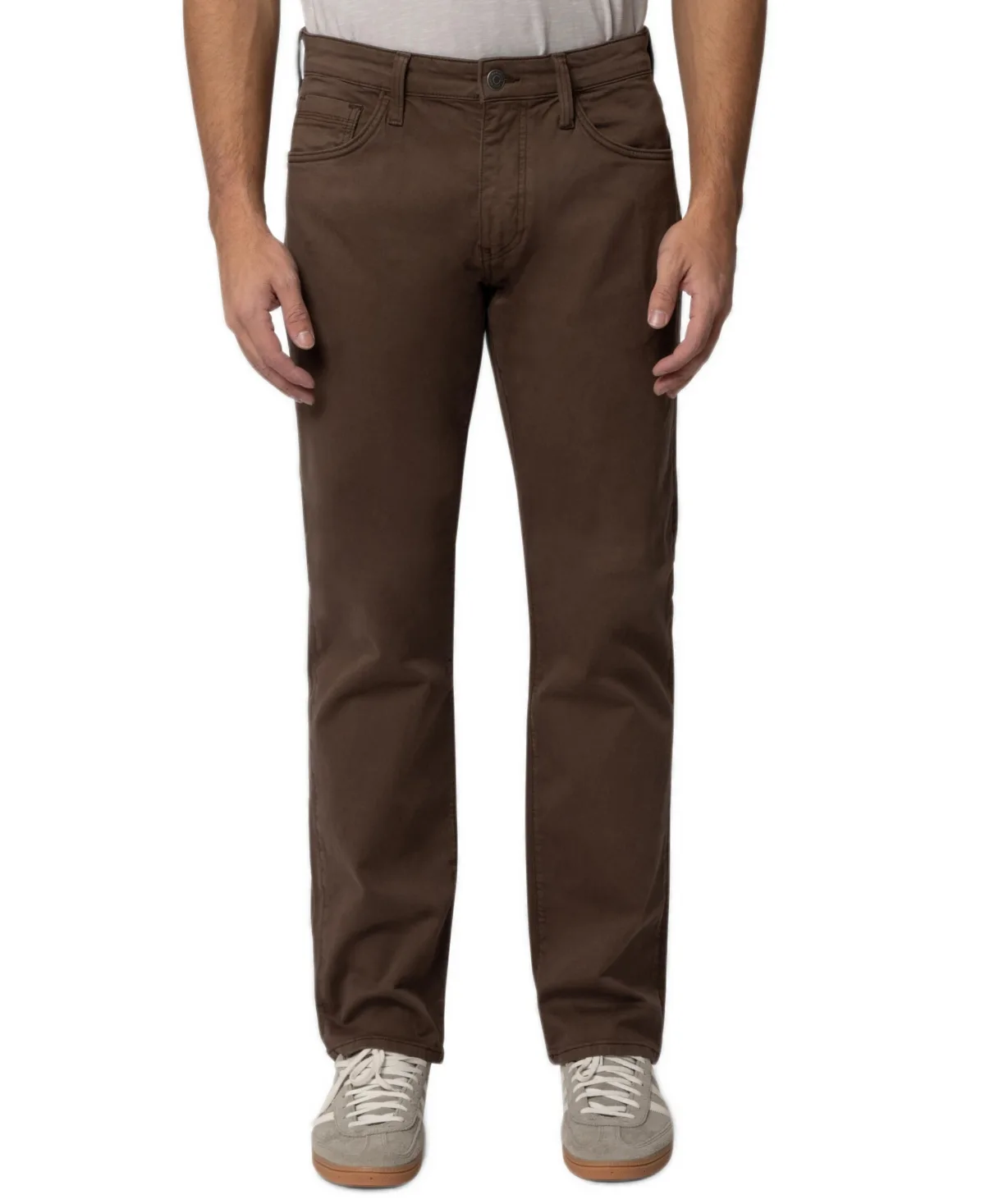 Zach Straight-Leg Regular-Rise Twill Pants by Mavi Jeans