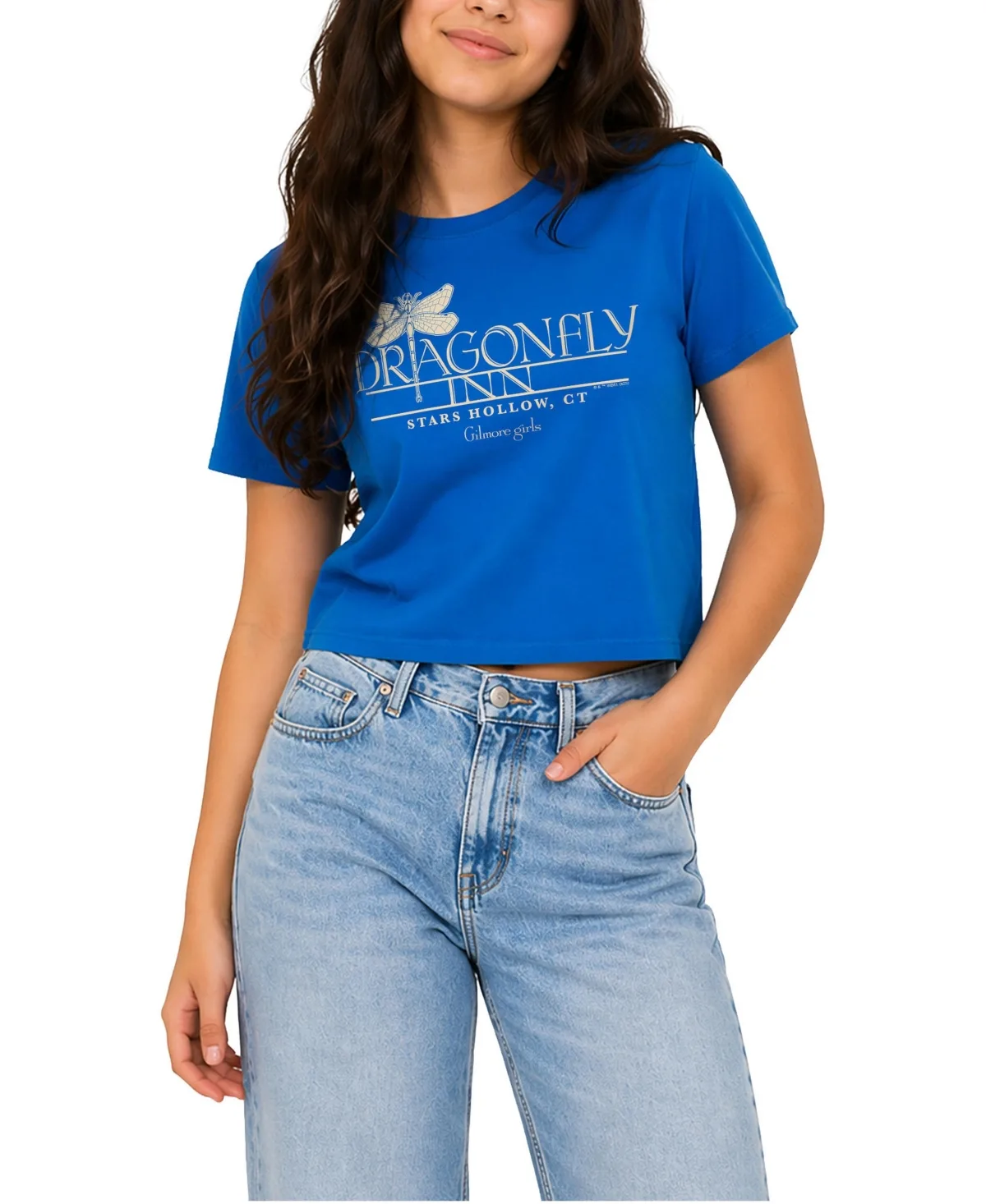 Dragonfly Inn Cropped Graphic T-Shirt by Gilmore Girls