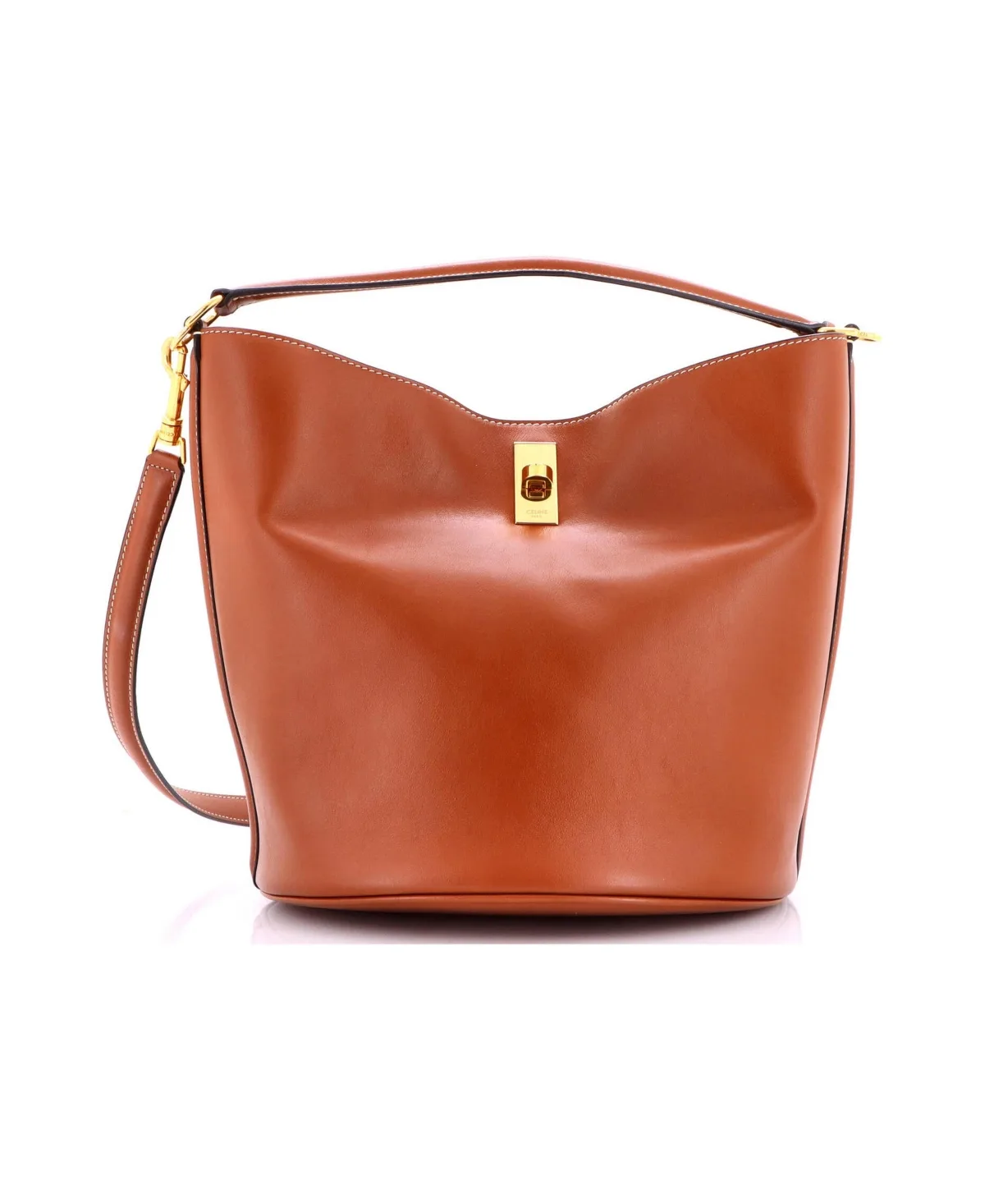 Pre-Owned Celine Bucket 16 Bag Leather