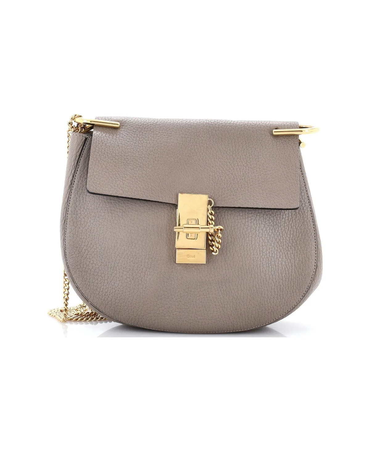 Pre-Owned Chloe Mini Drew Crossbody Bag Leather by Chloé