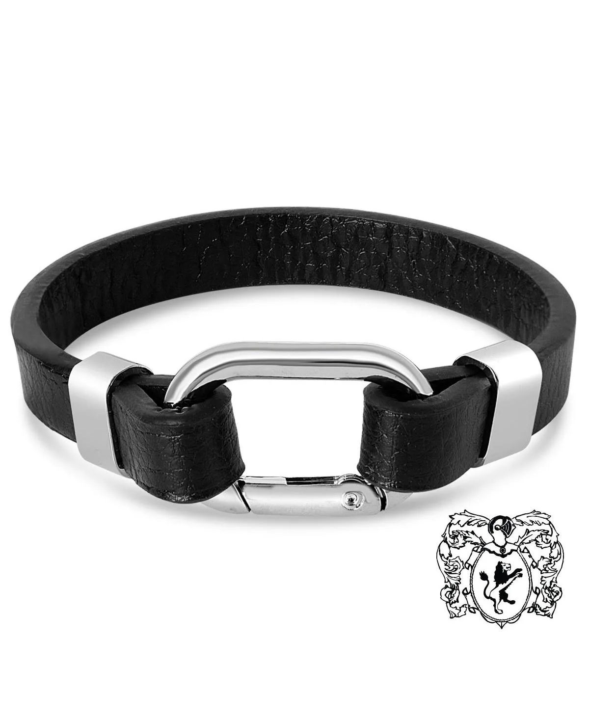 Structured Leather Bracelet by Bruno Magli