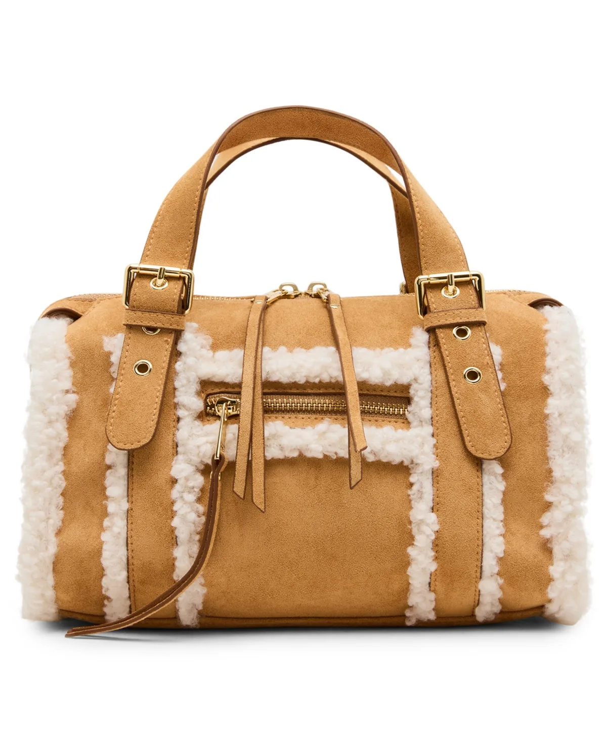 Sherpa Medium Satchel Handbag by Madden Girl