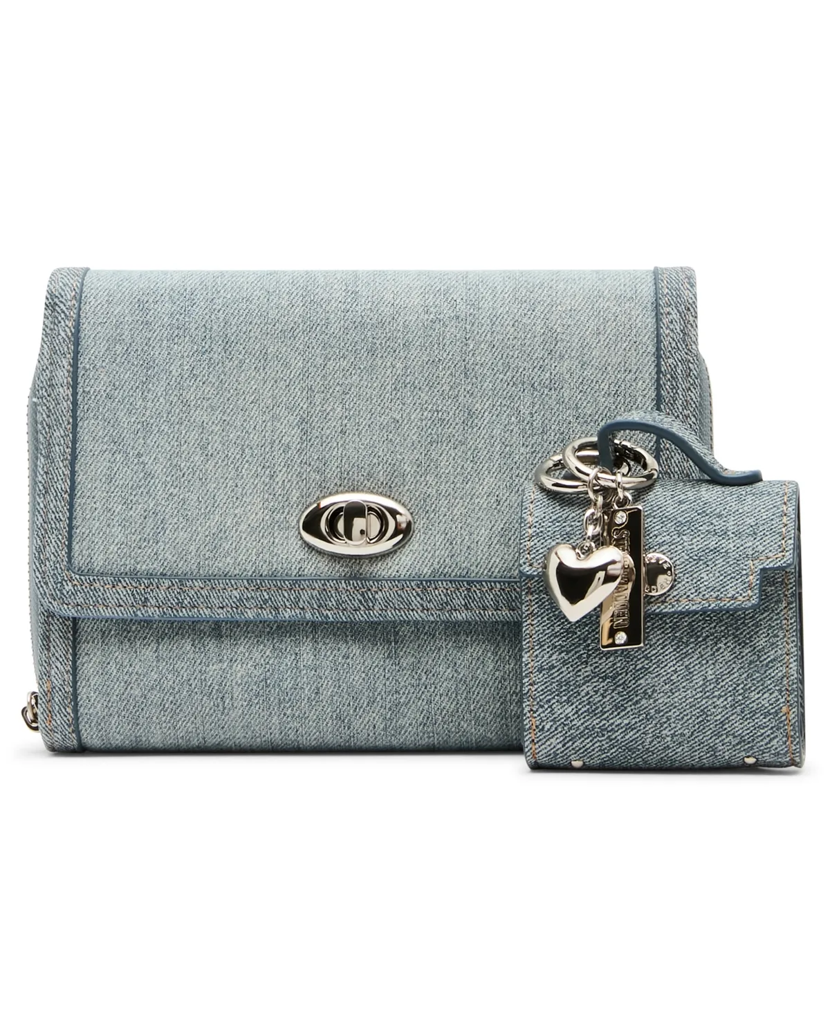 Carina Crossbody Wallet - Denim by Steve Madden