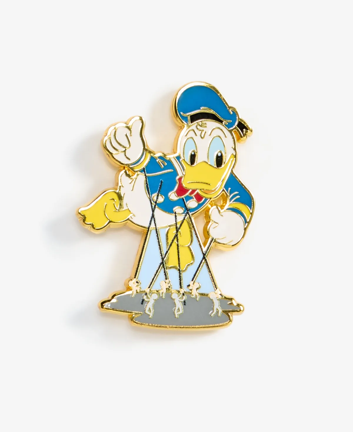 Loungefly Disney Gold-Tone Donald Duck Parade Balloon Pin by Loungefly
