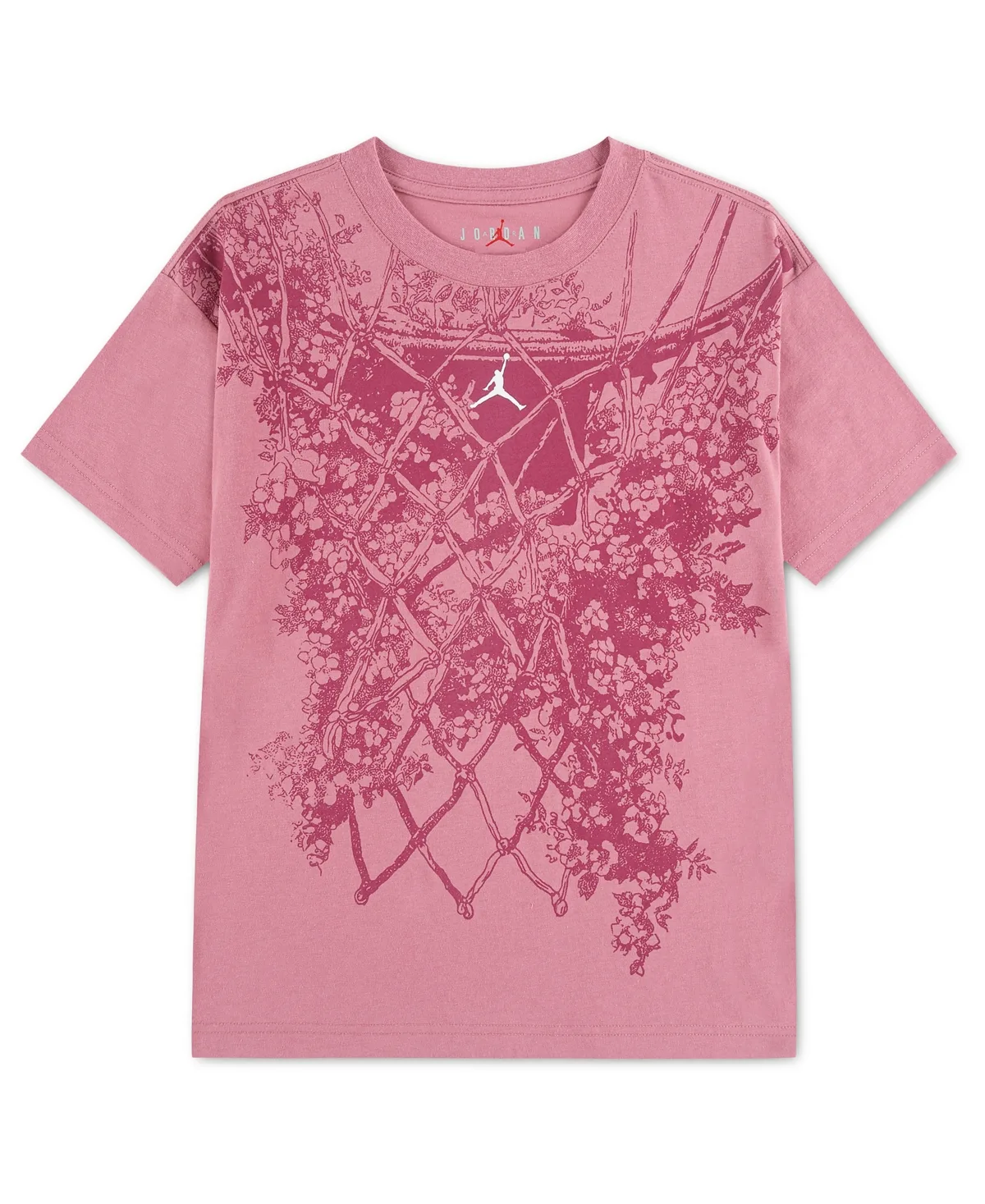 Floral Net Graphic Short-Sleeve T-Shirt by Jordan