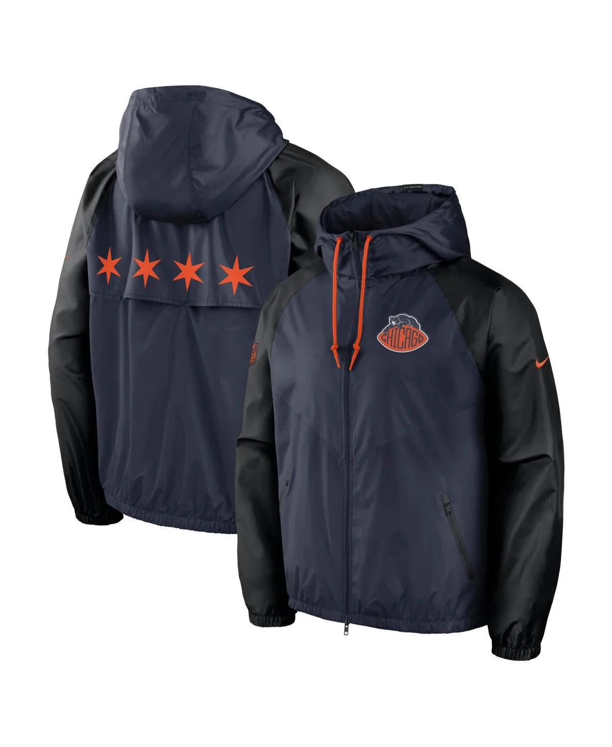 Chicago Bears 2026 Rivalries Collection Windrunner Full-Zip Jacket by Nike