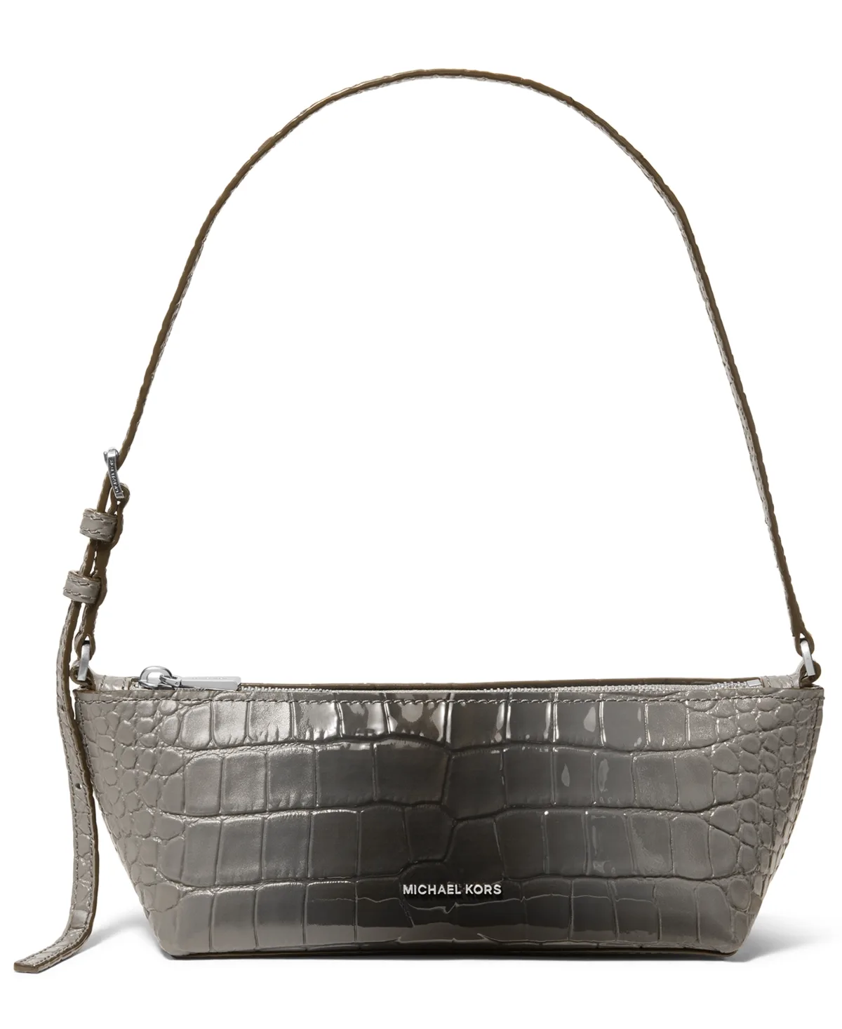 Laila Small East West Pouchette Leather Shoulder Bag