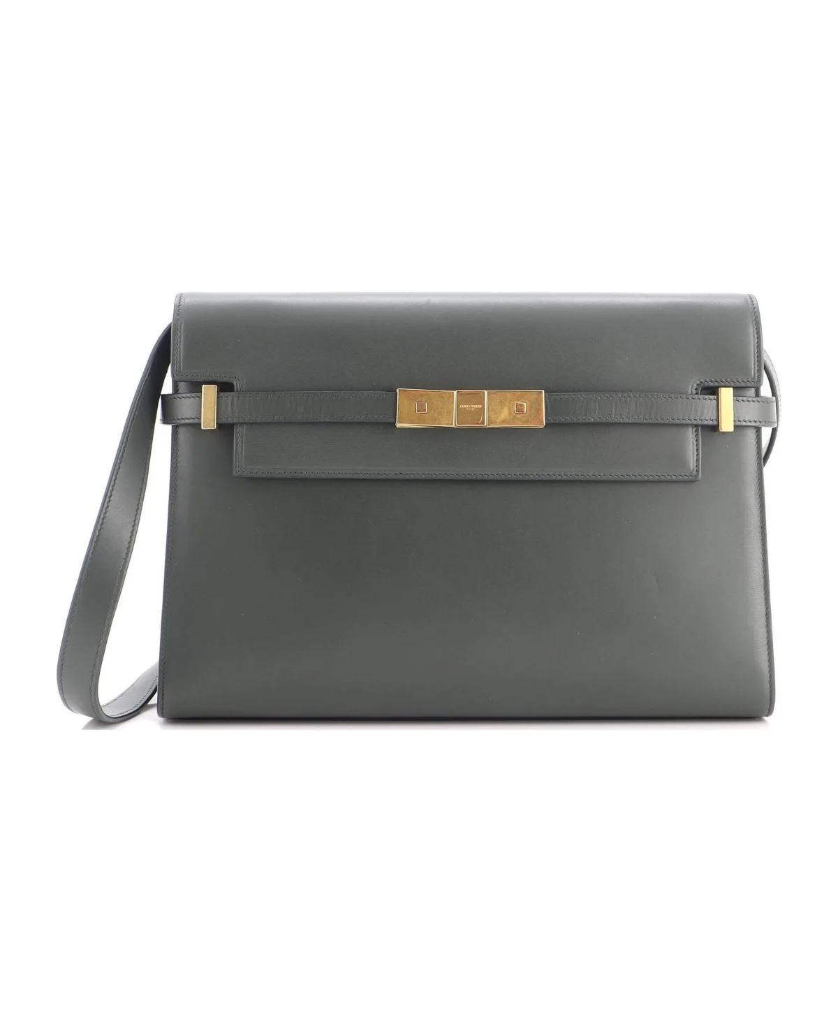 Pre-Owned Saint Laurent Medium Manhattan Shoulder Bag Leather by Saint Laurent