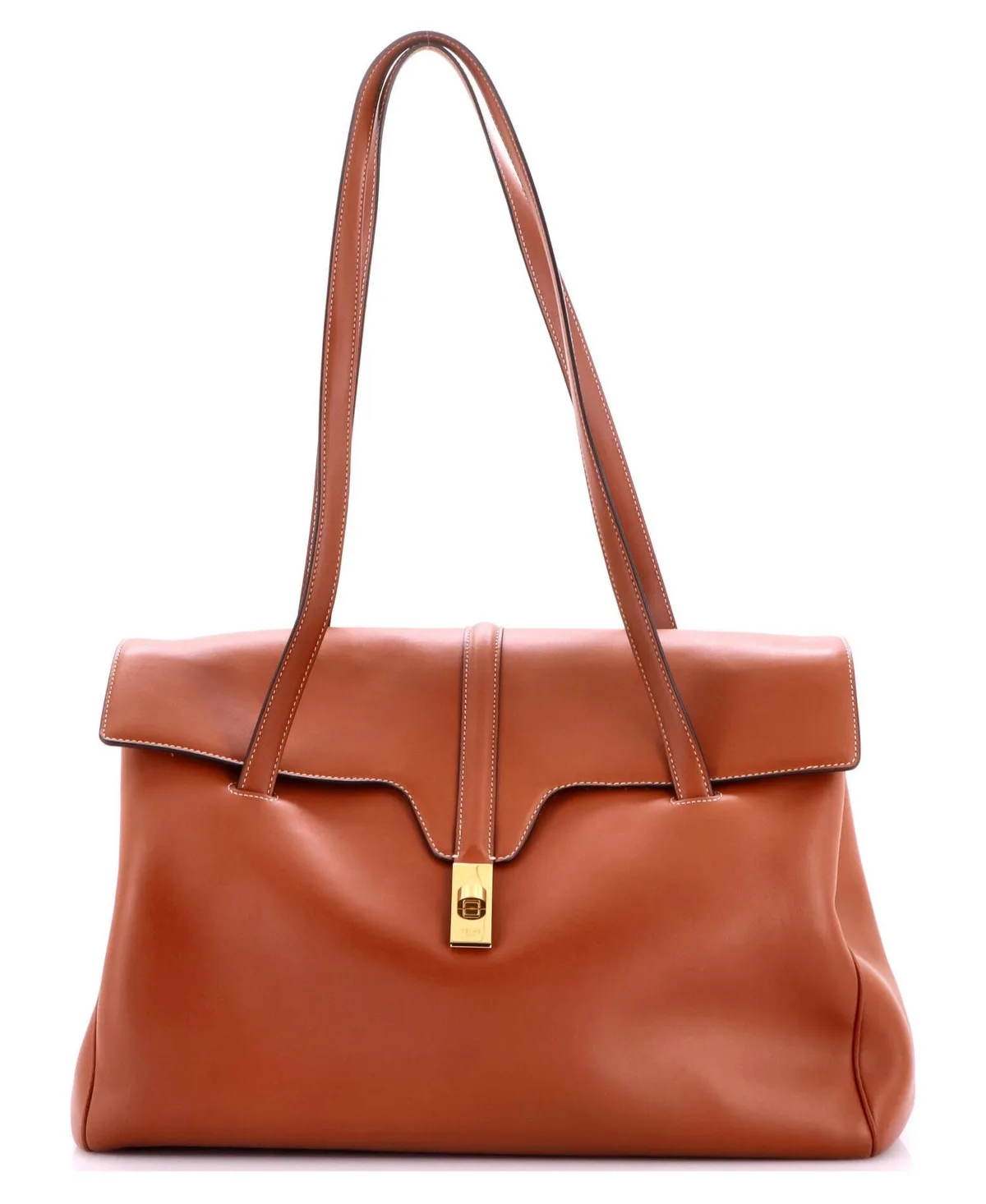 Pre-Owned Celine Large Soft 16 Bag Smooth Calfskin