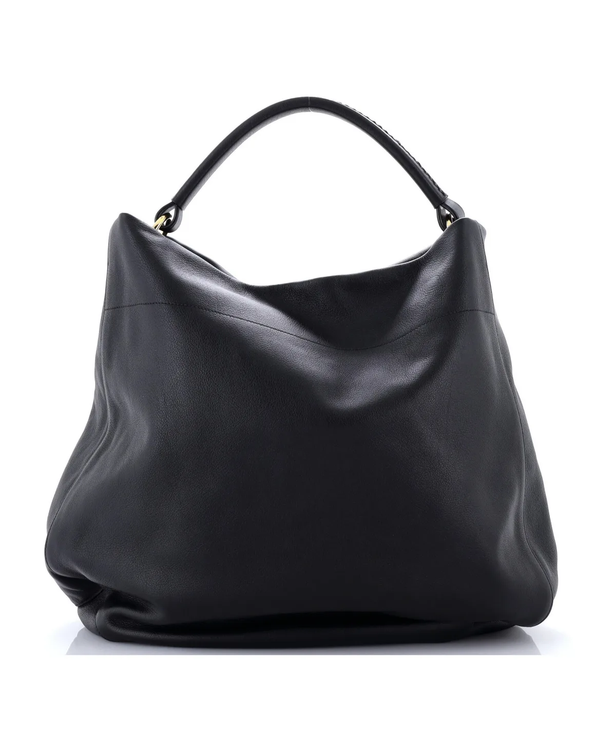 Pre-Owned Large Slouch Hobo Leather by Prada