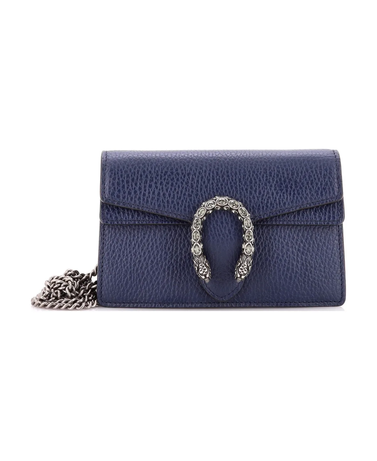 Pre-Owned Super Mini Dionysus Bag Leather by Gucci