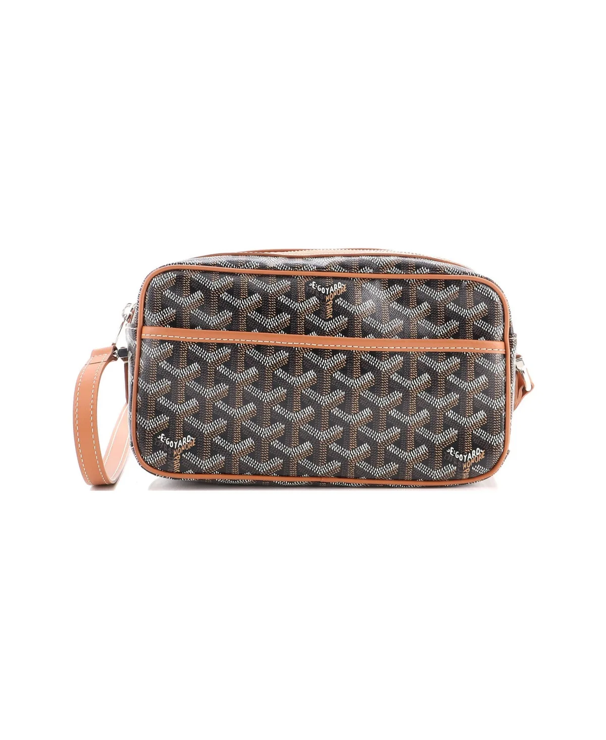 Pre-Owned Cap Vert Bag Coated Canvas by Pre Owned Goyard