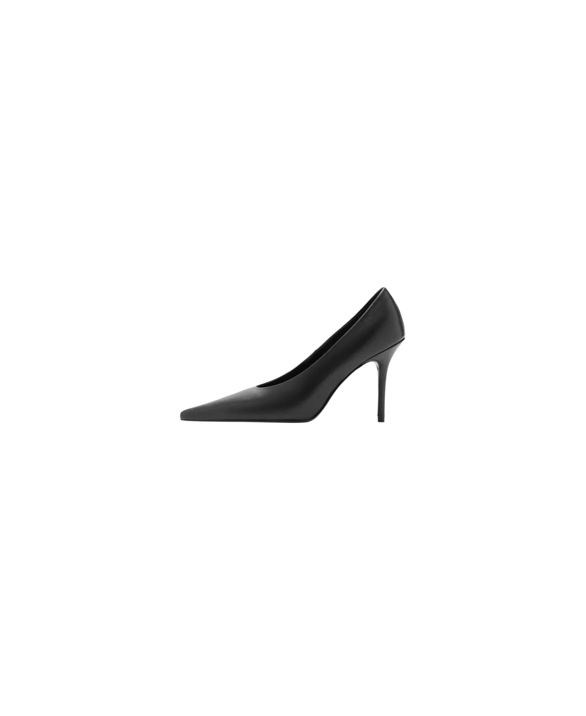 Selection Pointed-Toe Stiletto Leather Pumps by Mango
