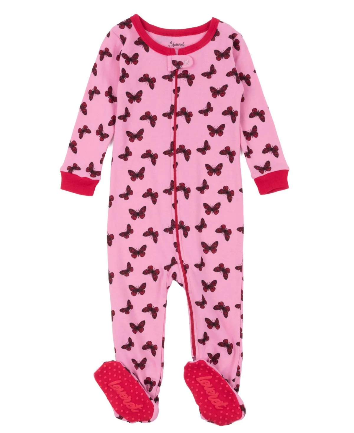 Matching Family One-Piece Cotton Sleep N Play Footed Pajamas by Leveret