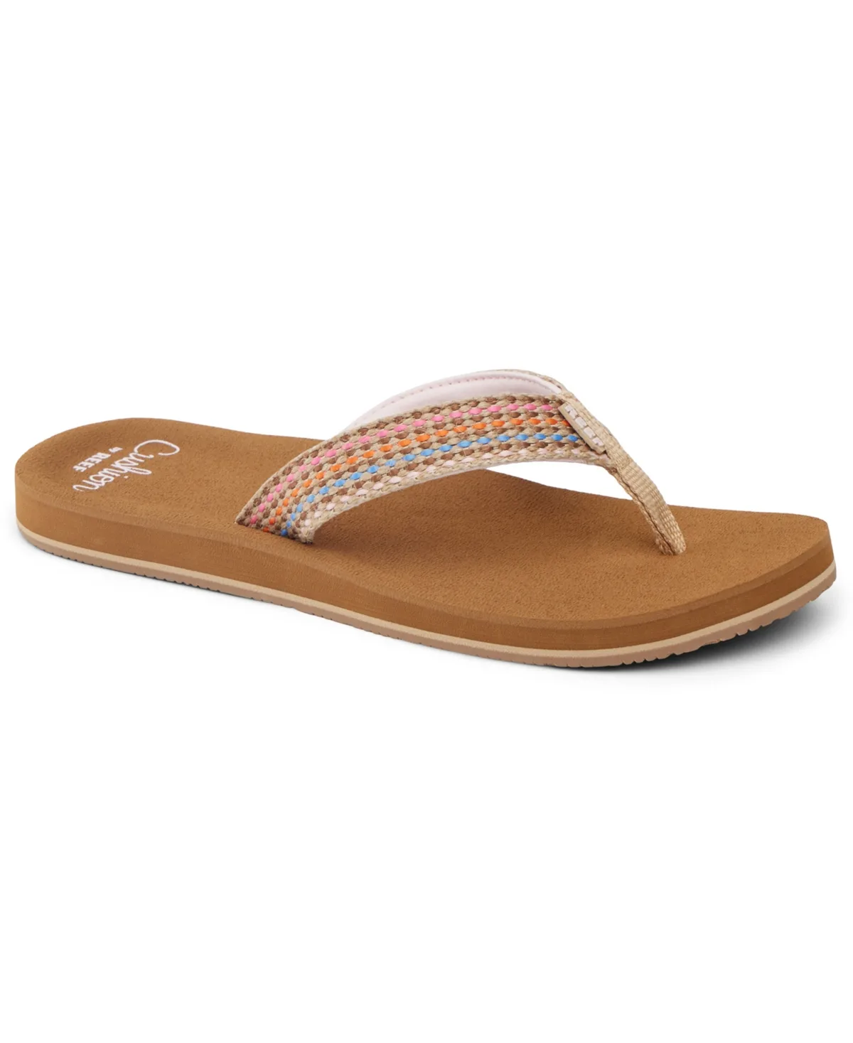 Baja Elana Slip-On Flat Sandals by Reef