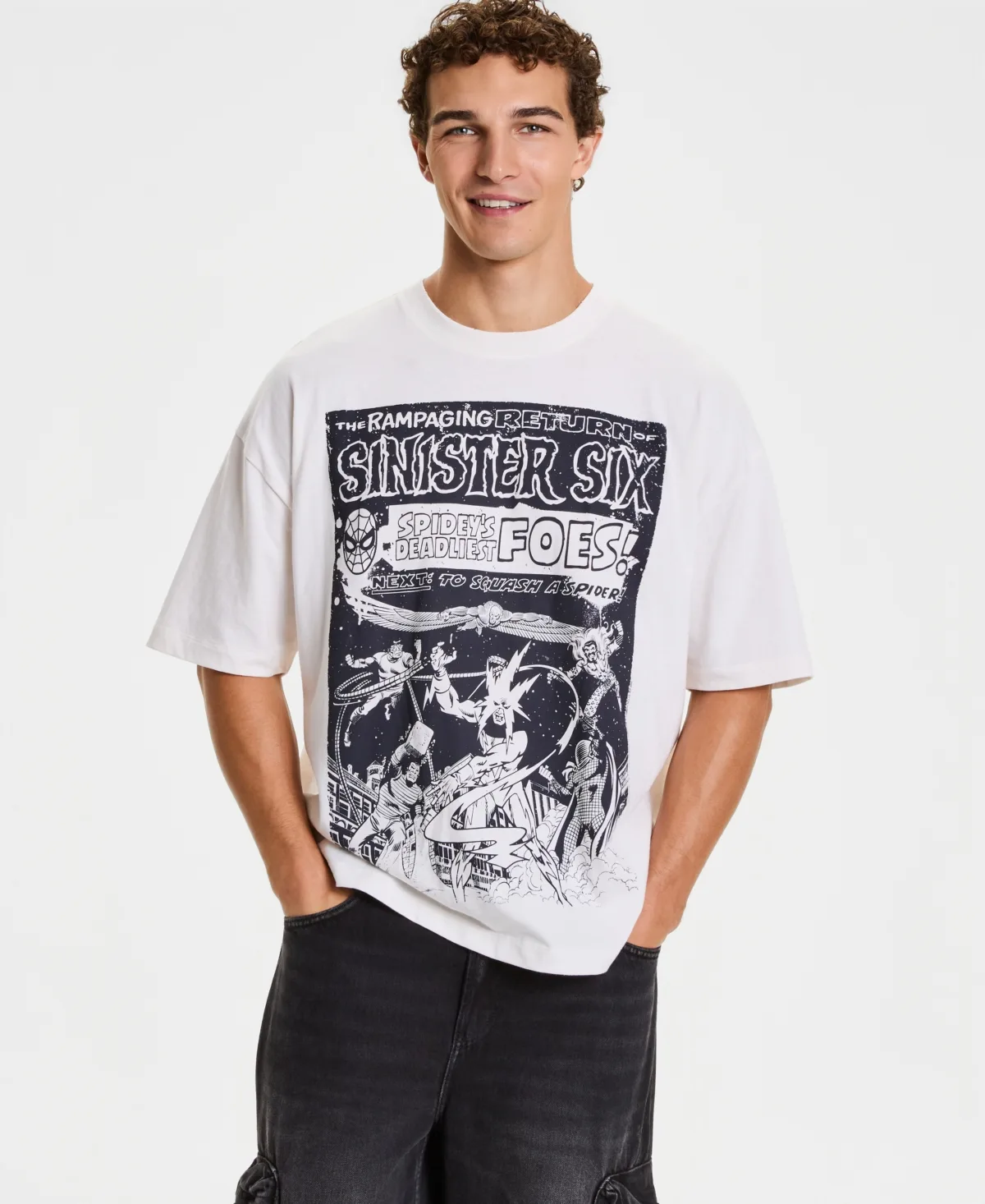 Marvel Spider-Man Sinister Six Graphic T-Shirt by Marvel