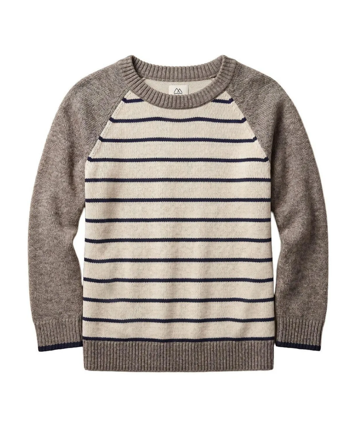 Organic Long Sleeve Raglan Sweater by Hope & Henry