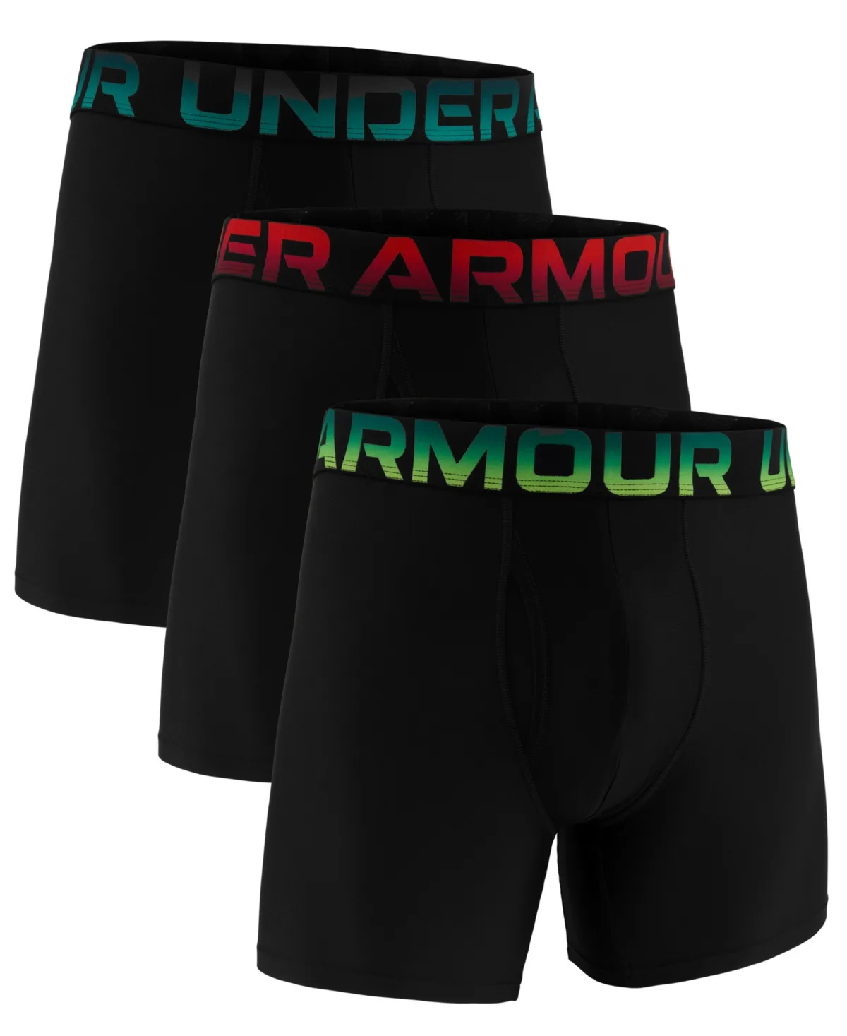 Performance Tech Novelty 6" Boxer Briefs, 3-Pack by Under Armour