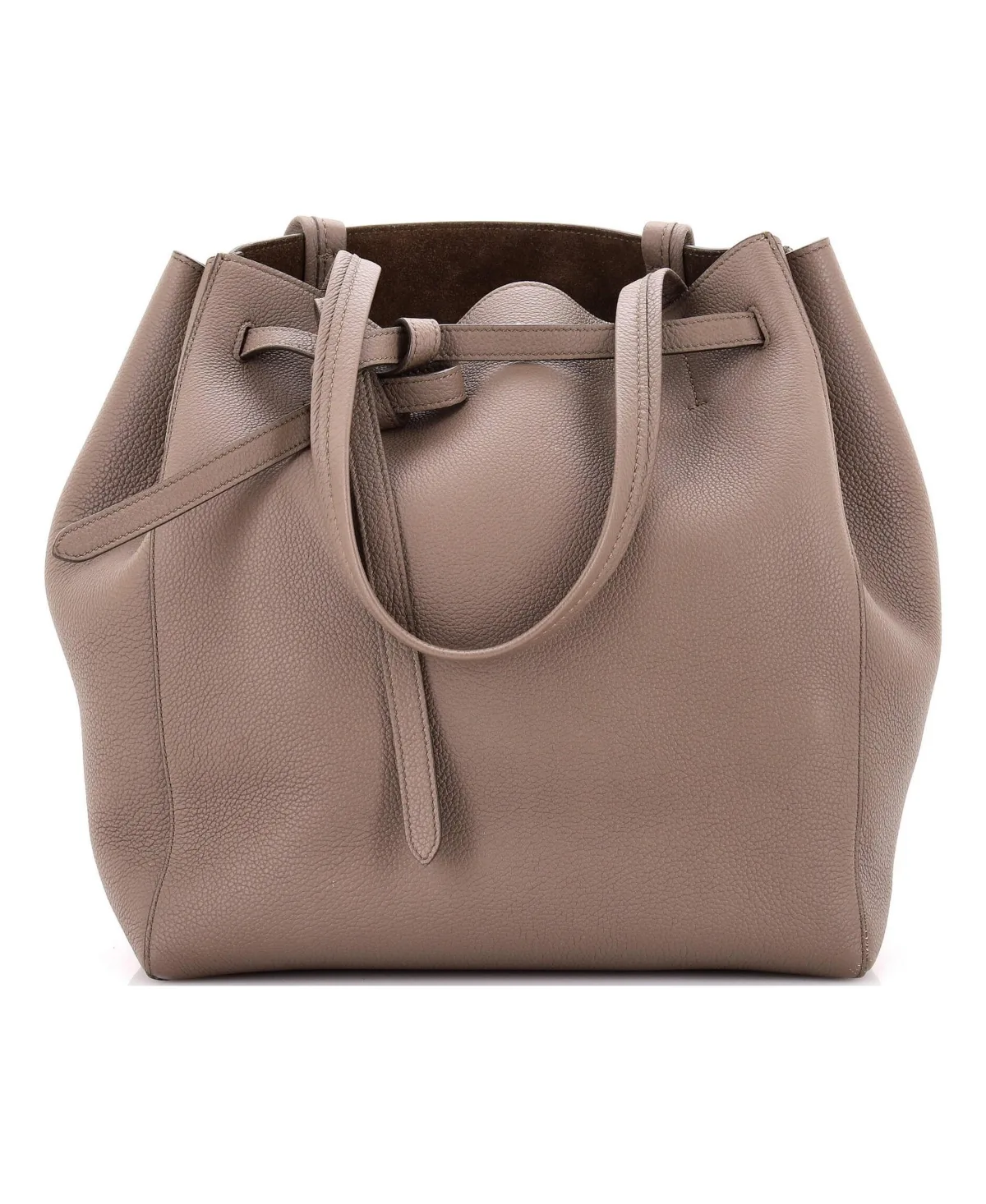 Pre-Owned Celine Medium Phantom Tie Cabas Tote Leather by Celine