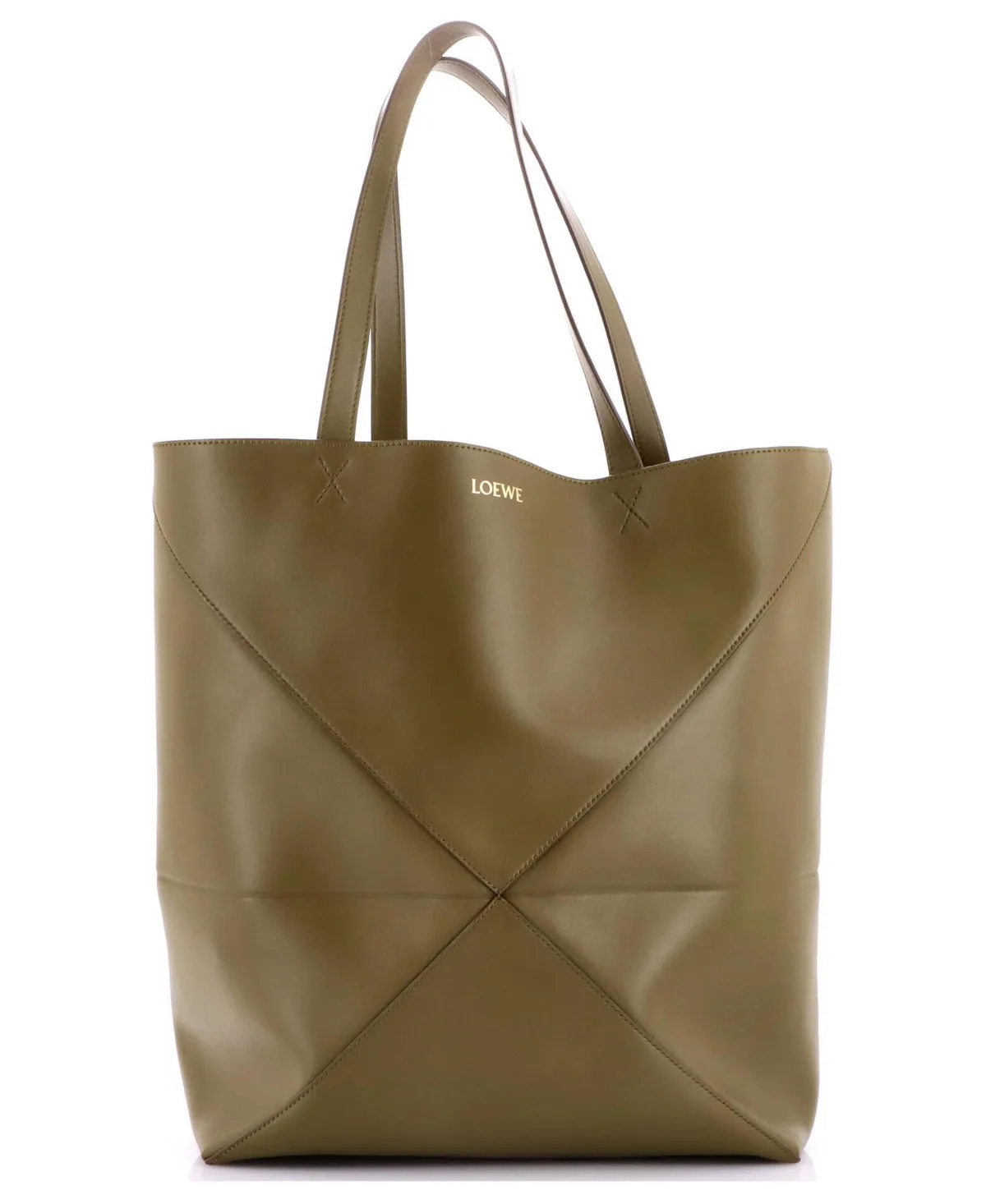 Pre-Owned Loewe Large Puzzle Fold Tote Leather by LOEWE