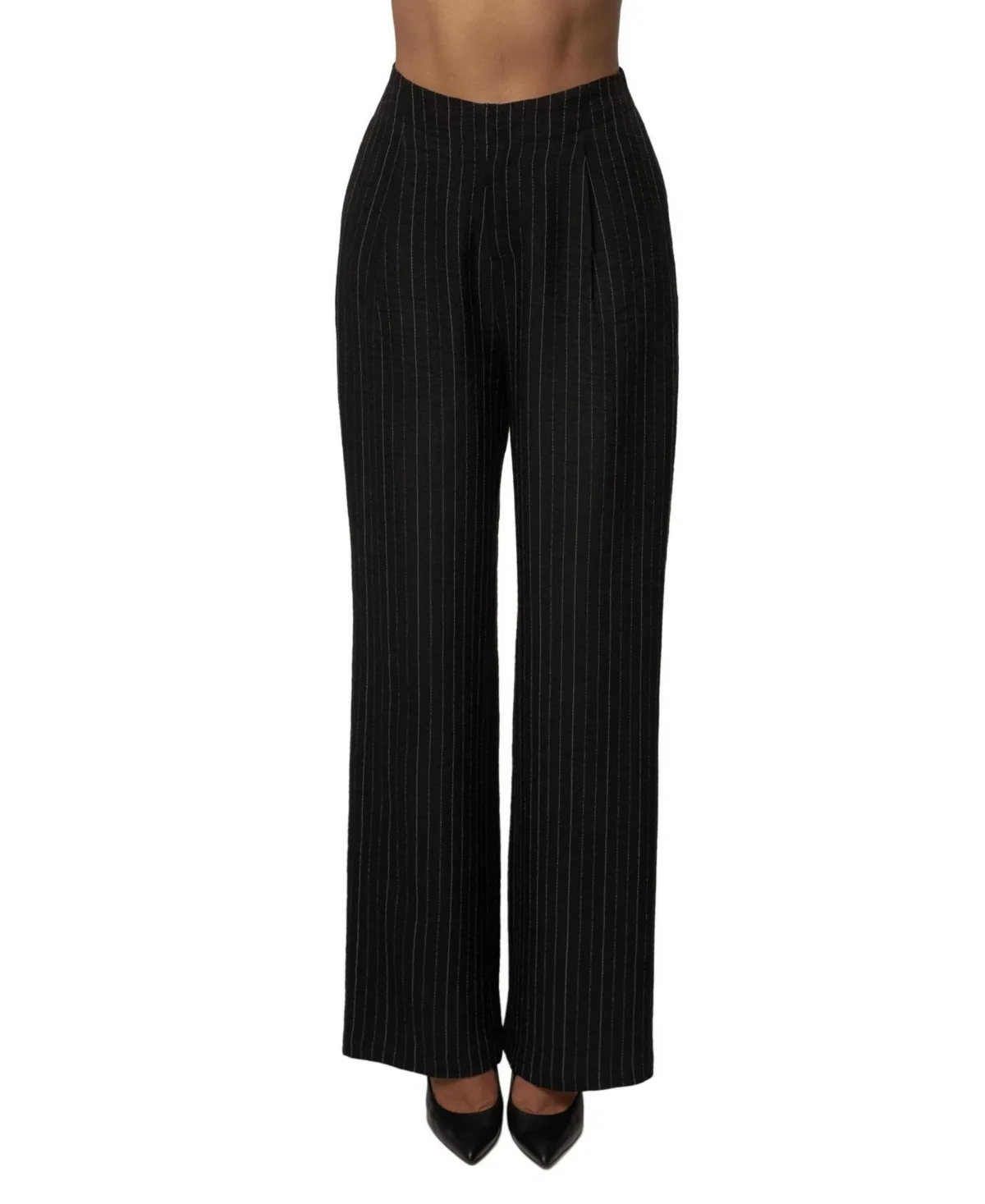 Ocean Line High-Waisted Wide-Leg Pants by Jluxlabel