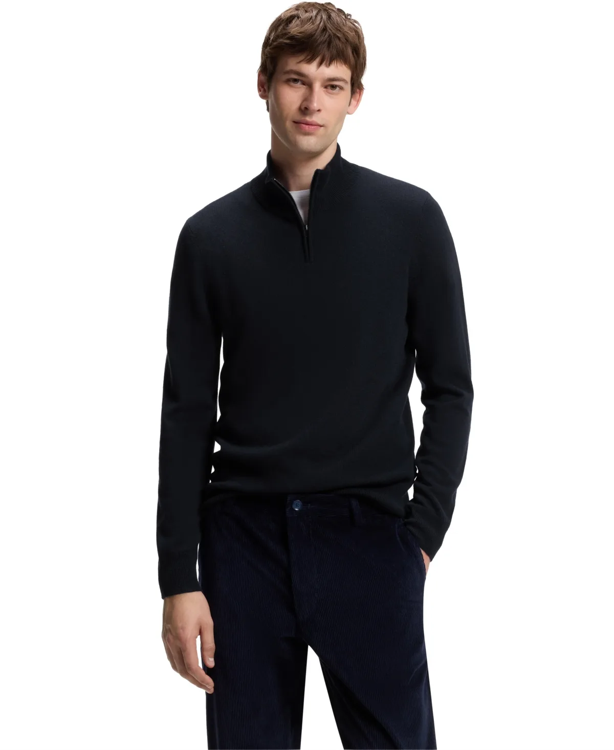 Wool Cashmere Regular-Fit Sweater