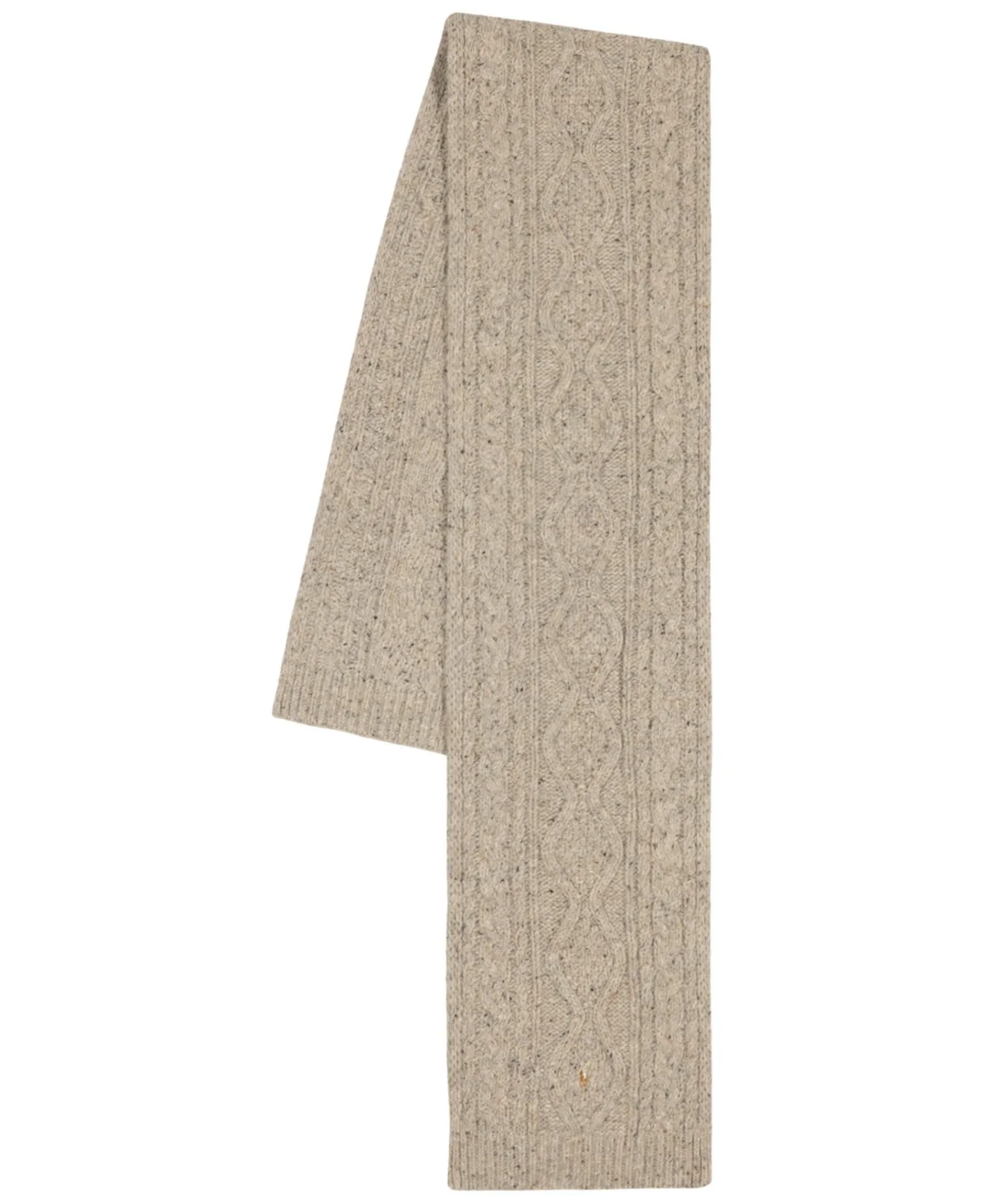 Wool Blend Aran Tweed Scarf by Polo Ralph Lauren