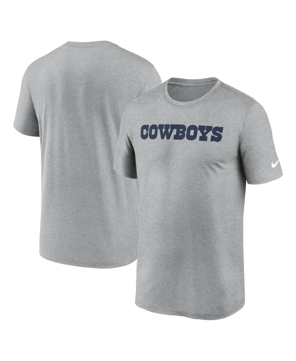 Dallas Cowboys Primetime Legend Wordmark Dri-Fit T-Shirt by Nike