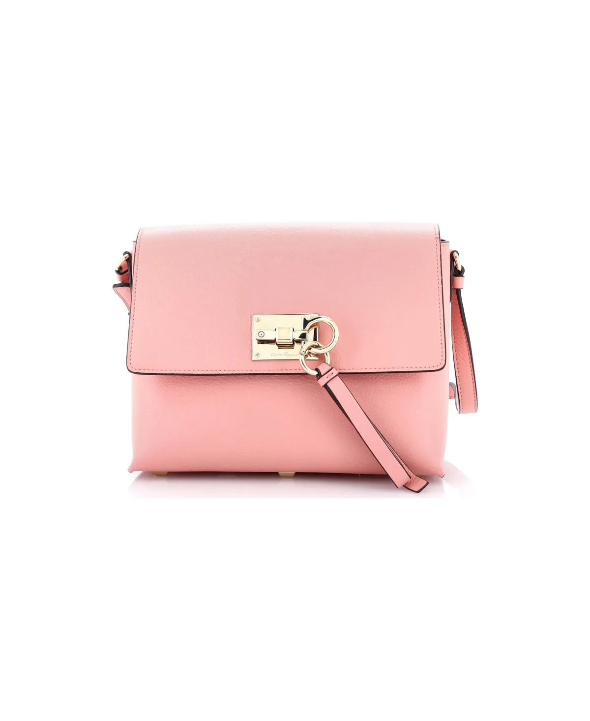 Pre-Owned Salvatore Ferragamo Small Studio Crossbody Bag Leather by Salvatore Ferragamo