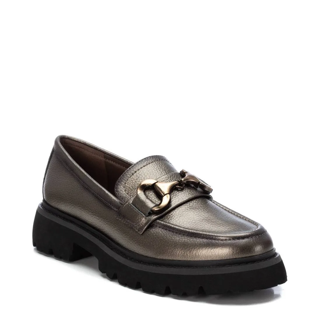 Carmela Leather Collection Penny Loafers by Xti by Xti