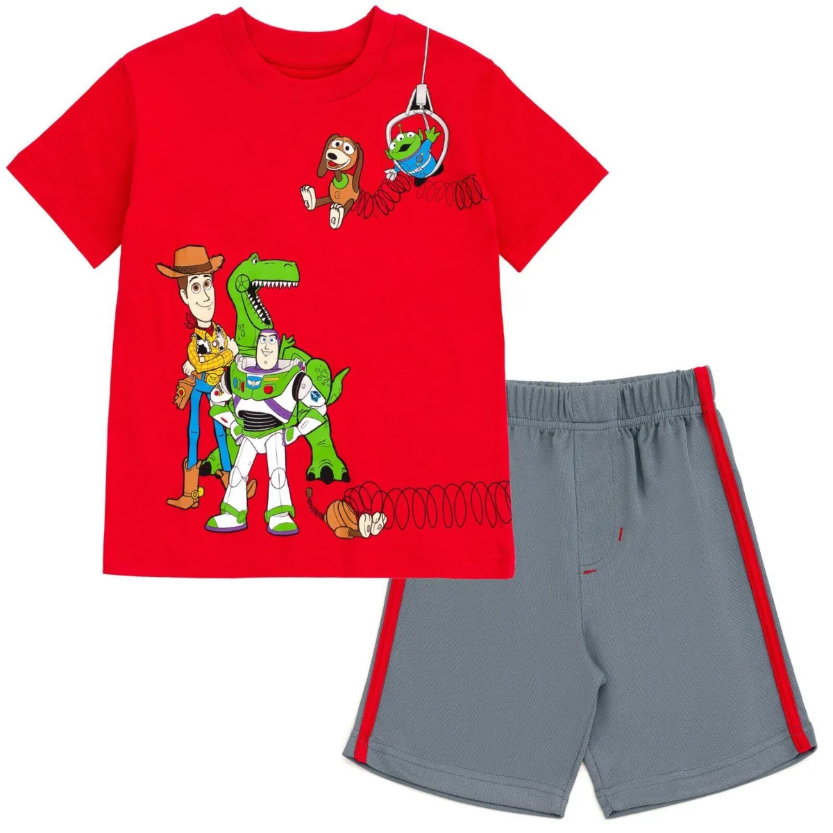 Athletic 2-Piece T-Shirt and Shorts Set by Toy Story