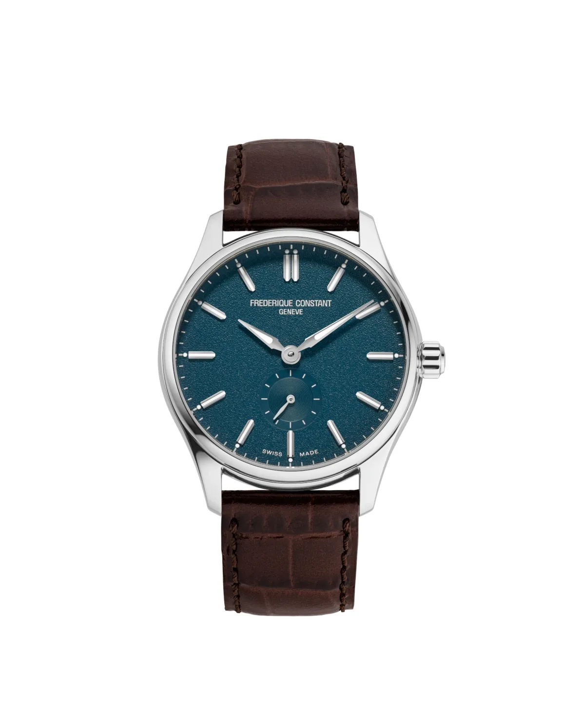 Automatic Swiss Classics Watch Brown Leather, 40mm by Frederique Constant