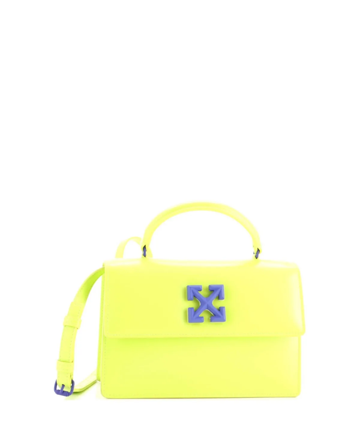 Pre-Owned Off White Jitney 1.4 Bag Leather by Off-White