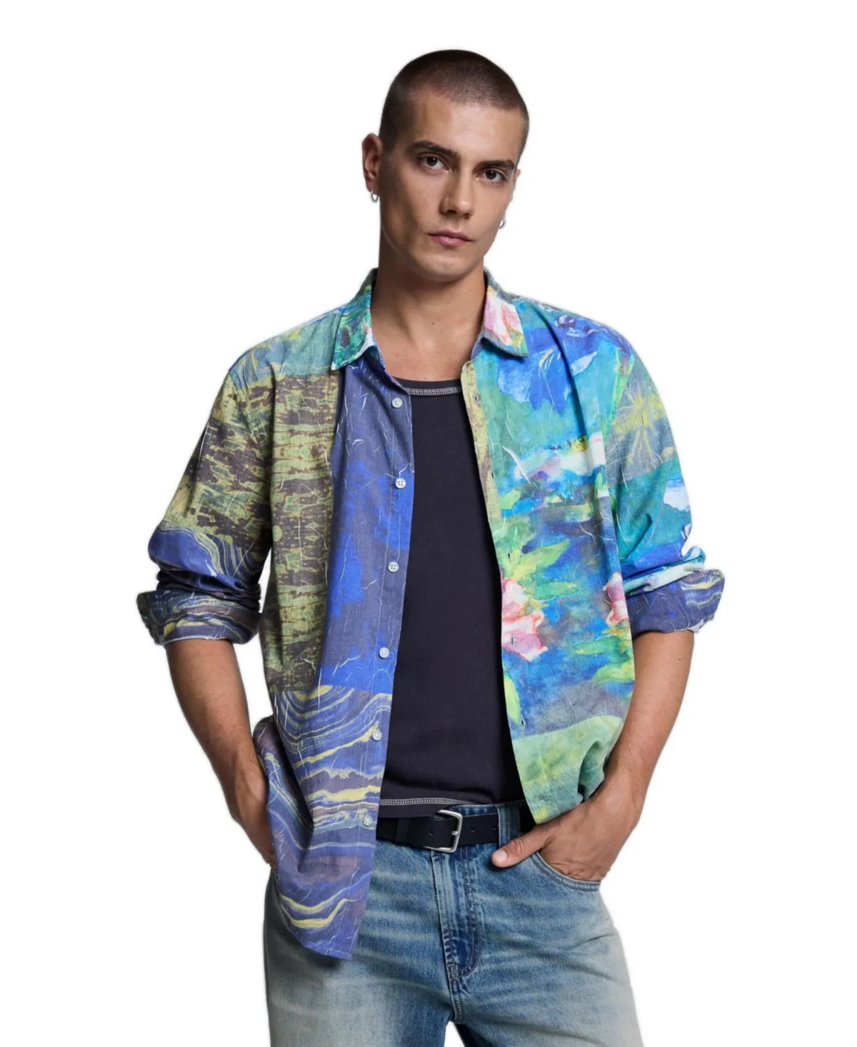 Paisley Print Shirt by Desigual