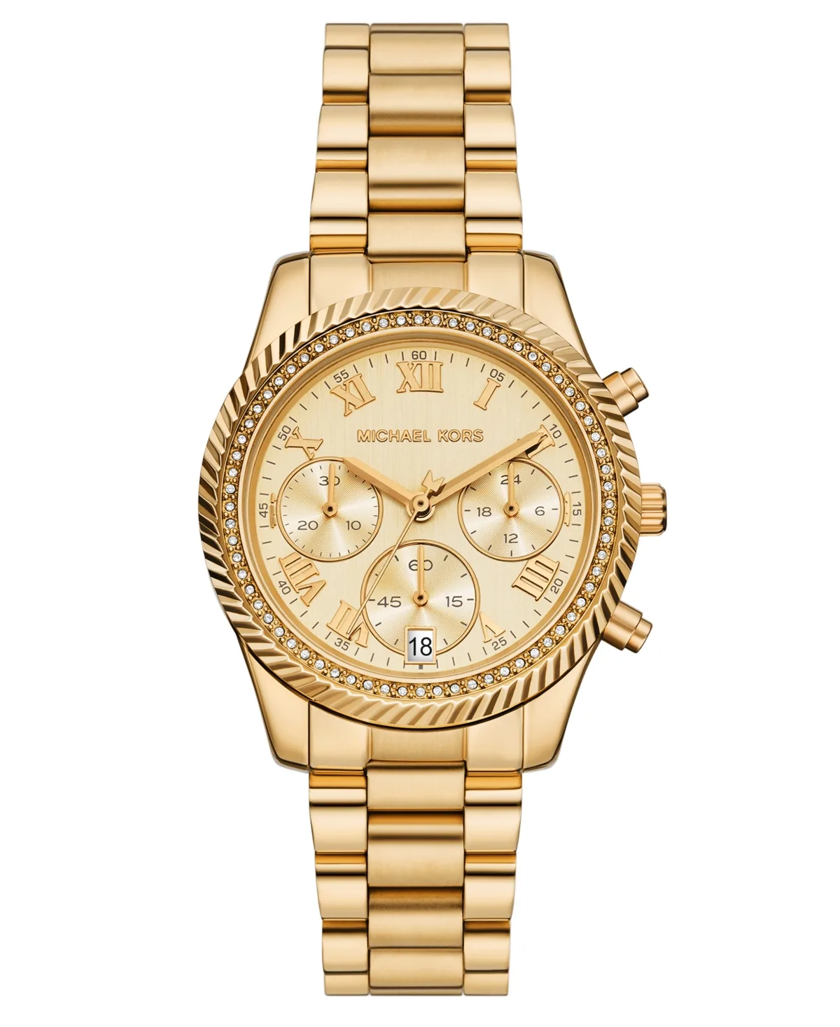 Quartz Luxury Lexington Stainless Steel Watch 36mm by MICHAEL Michael Kors