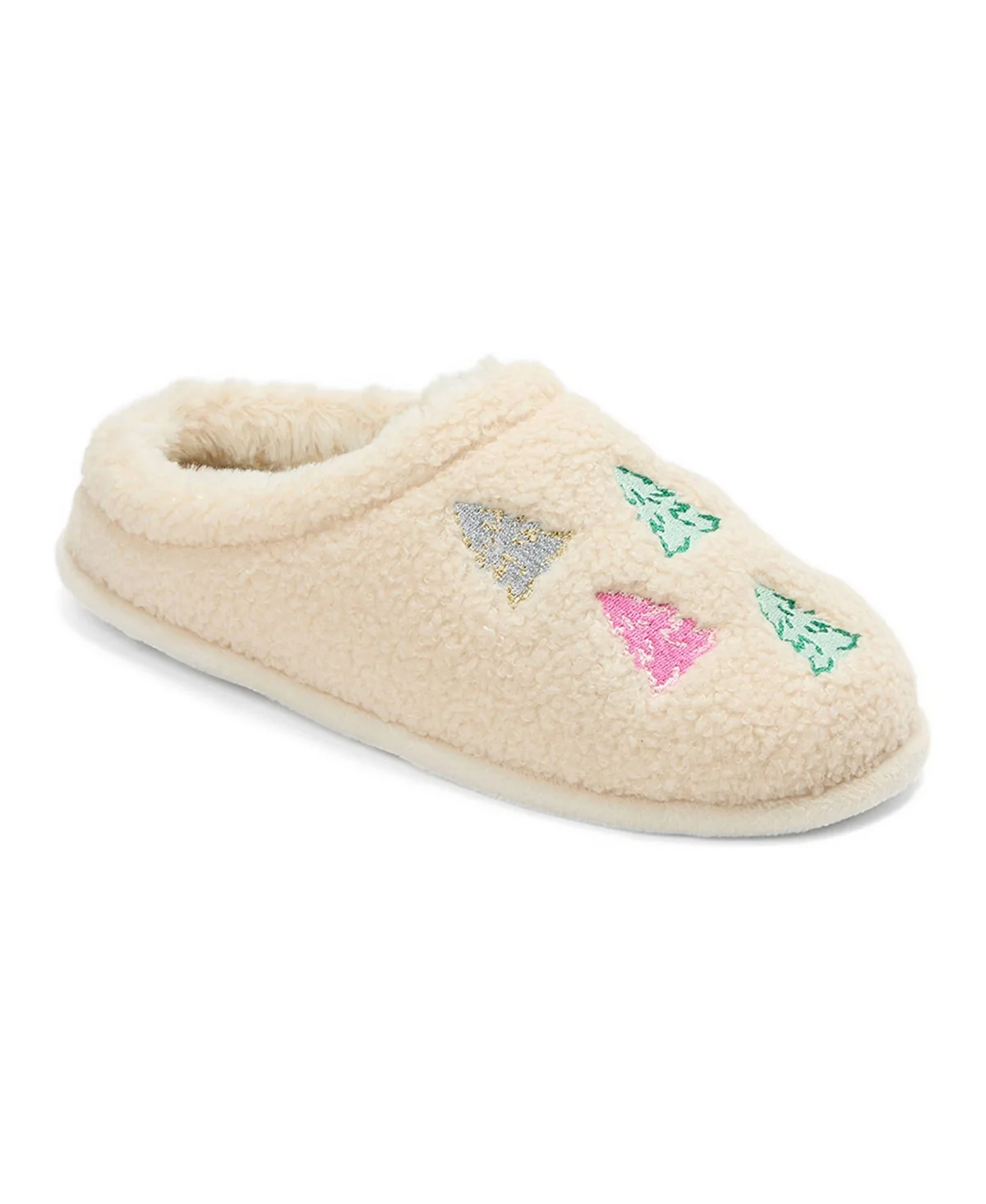 Holiday Novelty Trees Memory Foam Clog Slippers by Dearfoams