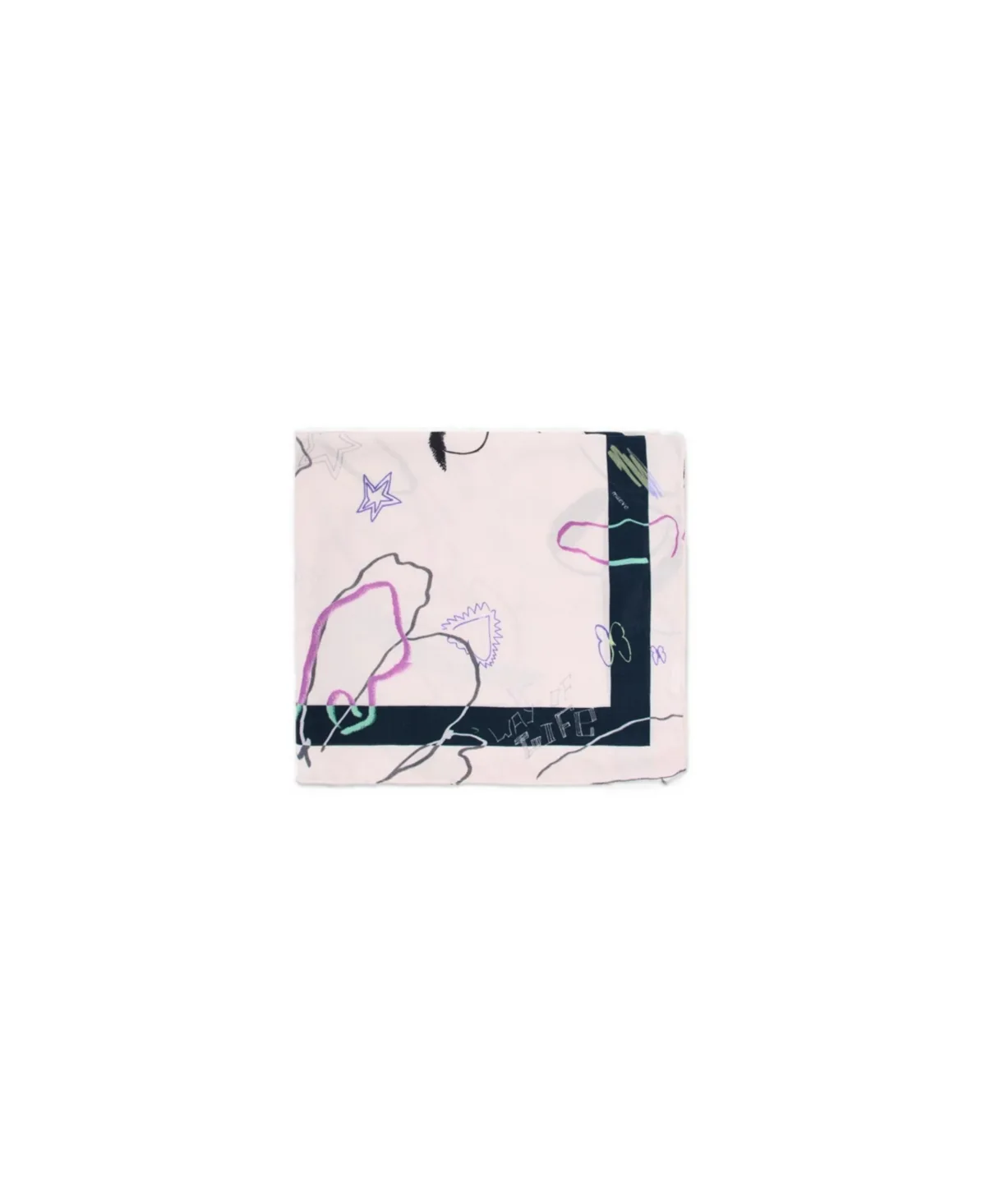 Printed Flower Scarf by Desigual