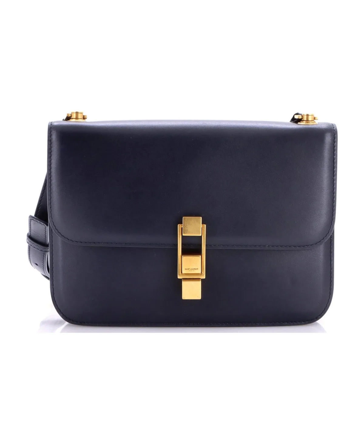 Pre-Owned Saint Laurent Medium Carre Satchel Leather by Saint Laurent