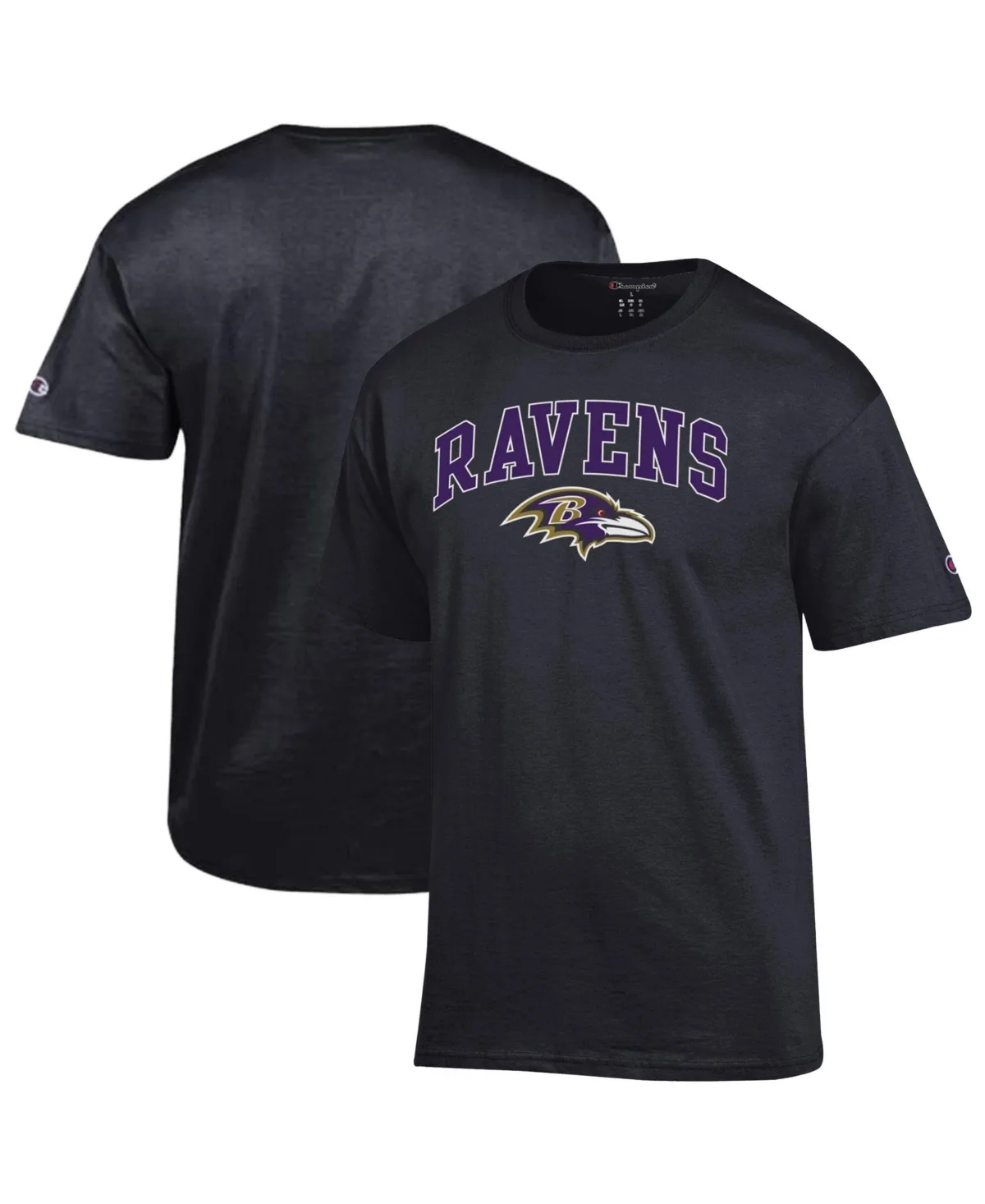 Baltimore Ravens Arch Over Logo T-Shirt by Champion