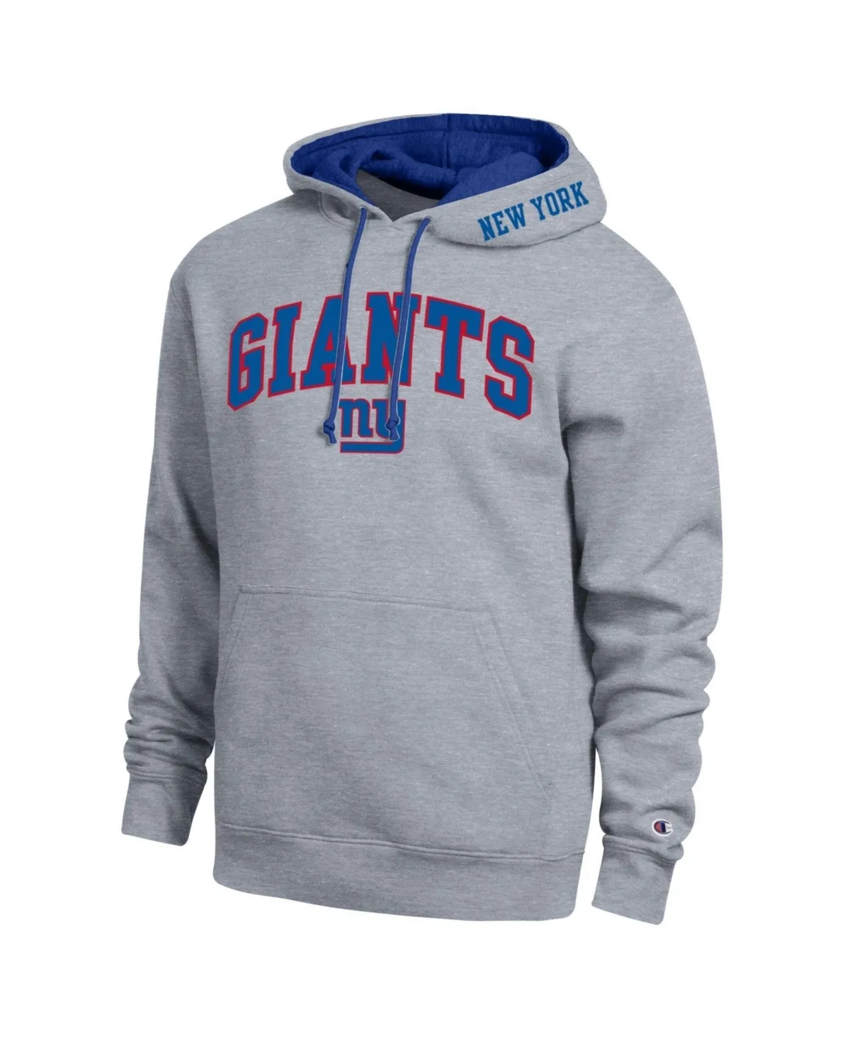 New York Giants Contrast Hoodie by Champion