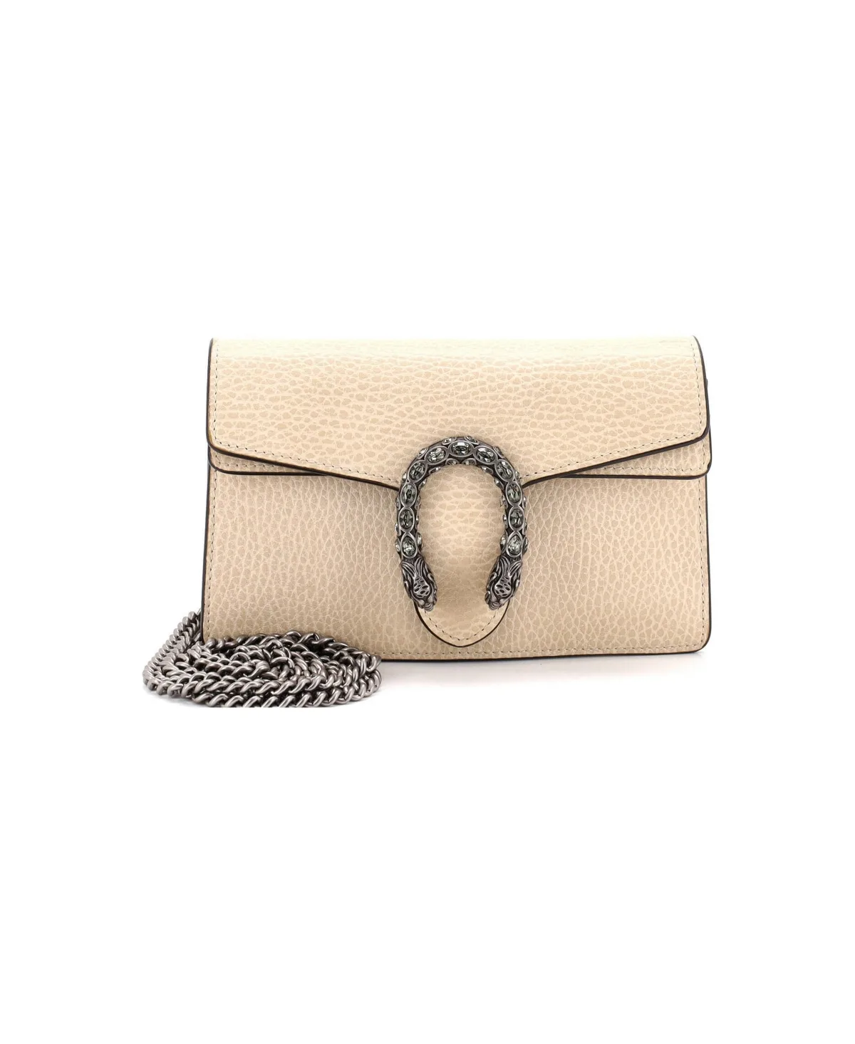 Pre-Owned Gucci Super Mini Dionysus Bag Leather by Gucci